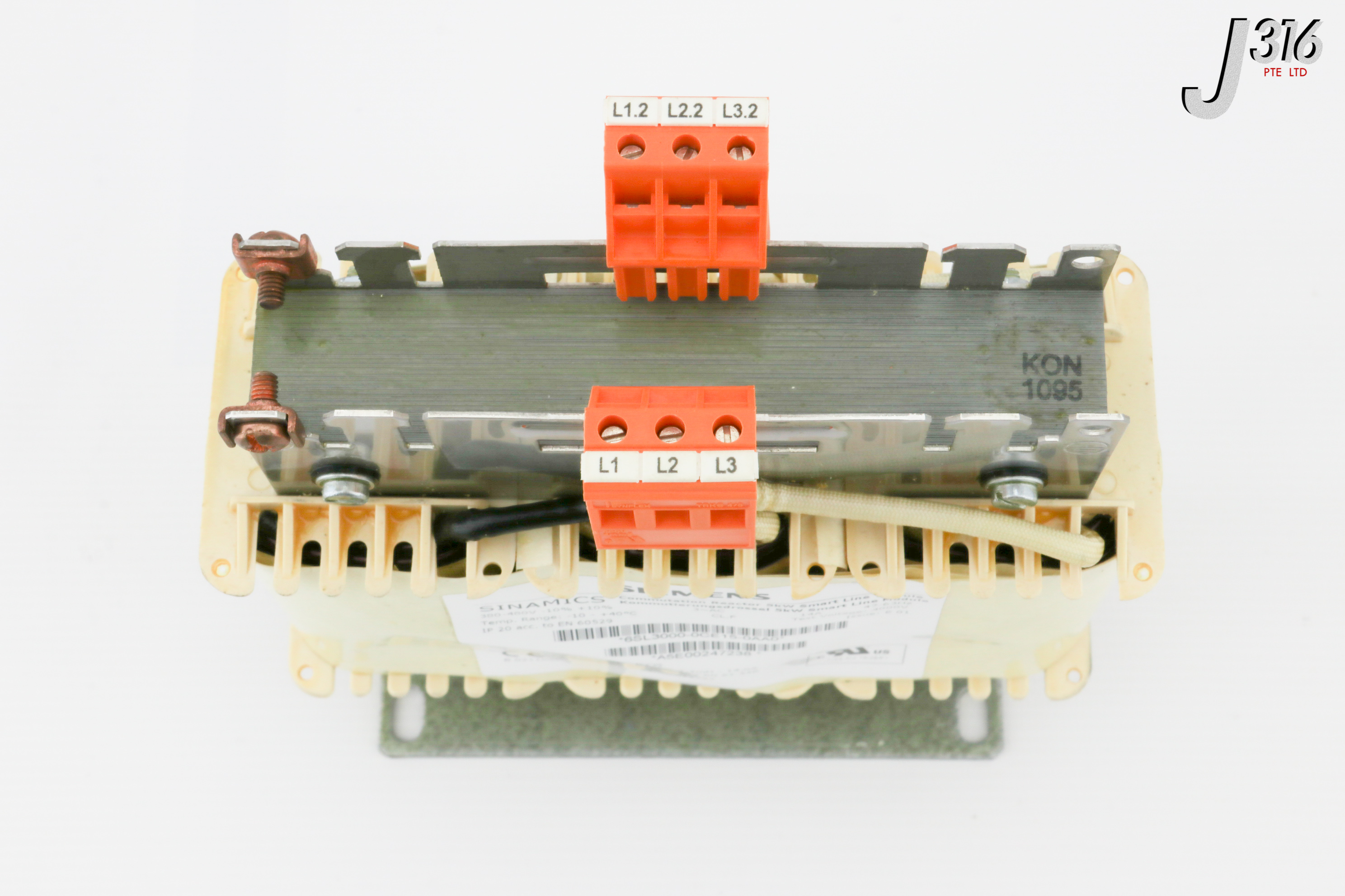 カン 31371 SIEMENS LINE REACTOR, SMART LINE MODULE, 5KW 6SL3000-0CE15